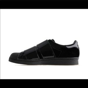 Adidas Superstar patent leather sneakers